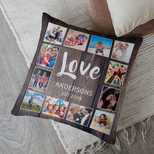 Almofada Colagem de Fotografias Personalizada Farmhouse Rus (Criador carregado)