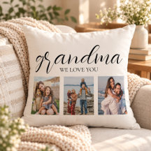 Colagem de Fotos Avó Nós Te Amamos