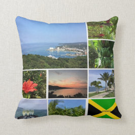 Almofada Colagem de Fotos da Jamaica