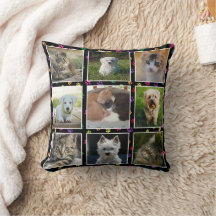 Colagem de Fotos de Animais de Estimação com Pegad