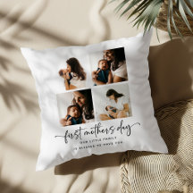 Colagem de Fotos do Primeiro Dia das Mães em Letra