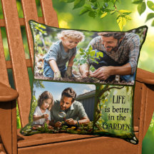Colagem de Fotos Jardim Divertido