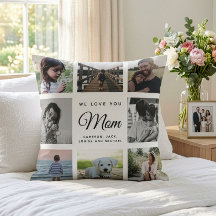 Colagem de Fotos Moderno Chic para o Dia das Mães