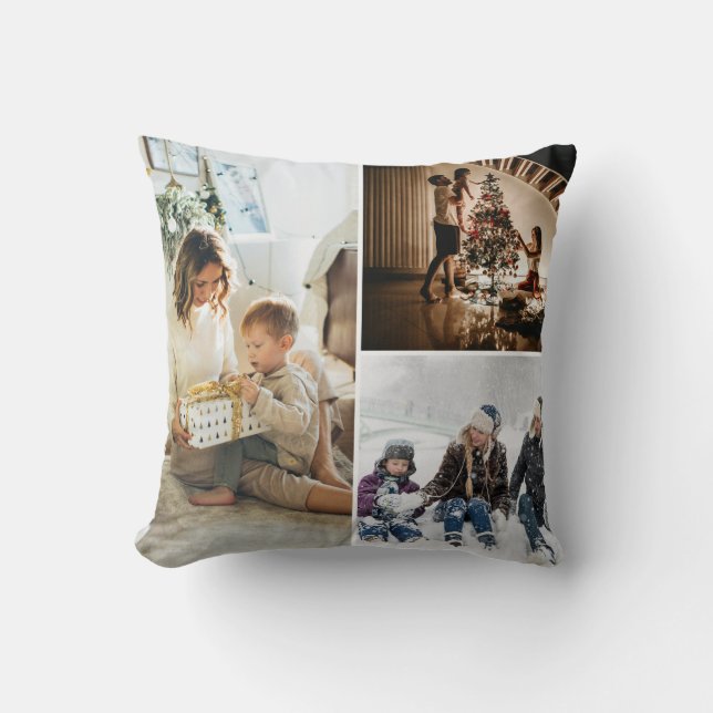 Almofada Colagem de Fotos Personalizada (Frente)