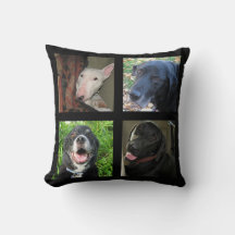 Colagem de Fotos Personalizada 4 x 4-Preta