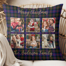 Colagem de Fotos Personalizada da Xadrez de Natal 