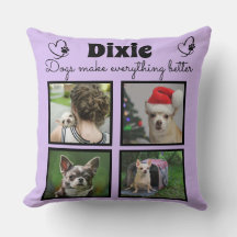 Colagem de fotos personalizada para o amante de cã