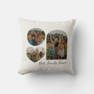 Almofada Colagem de Fotos Personalizadas Melhor Amiga BFF C