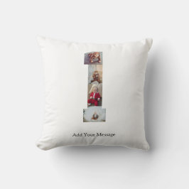 Almofada Colagem de Fotos Preto e Branco Número 1