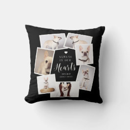 Almofada Colagem Multifotórica Personalizada Pet Memorial