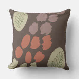 Almofada Colagem Orgânica Modern Boho Abstrato Giraffe