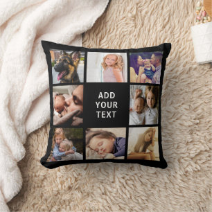 Almofada Colagem Personalizada de 16 Fotografias
