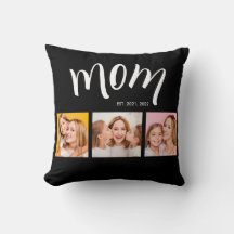 Colagem Personalizada de 3 Fotos Preto Ano de Est 
