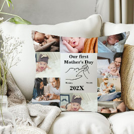 Almofada Colagem Personalizada de Fotografias do Primeiro D