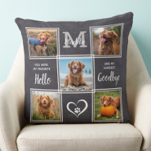 Colagem Personalizada de Fotos de Pet Memorial Pet