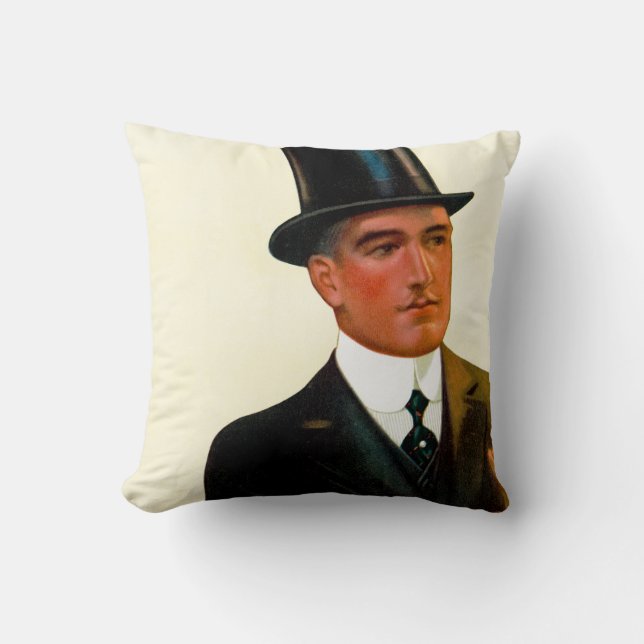 Almofada Colarinhos e algemas de camisas de cavalheiros (Frente)