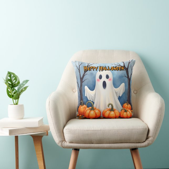Almofada Coleção Assustadora de Halloween Moderna e Fofa (Cadeira)