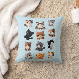 Almofada Coleção de Brinquedos de Push de Cat