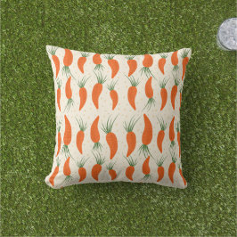 Almofada Coleção de Cenouras Botânicas