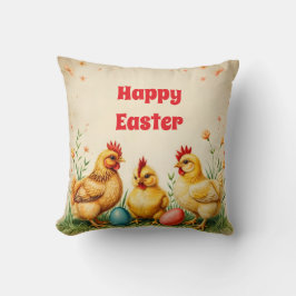 Almofada Coleção de Feriados de Galinha na Páscoa 3