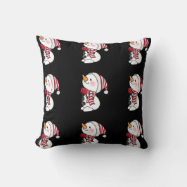 Almofada Coleção de Férias de Inverno Design de Boneco de N