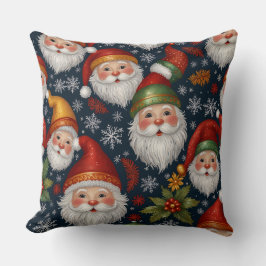 Almofada Coleção de Natal Vintage Santa Claus