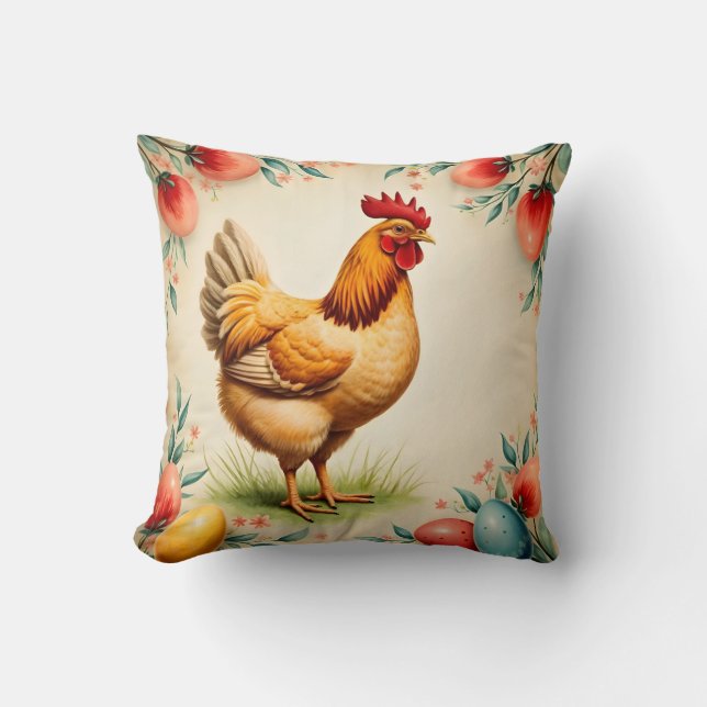 Almofada Coleção de Tendências de Páscoa de Feriado (Frente)