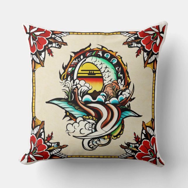 Almofada Coleção de Travesseiros ColorSplash" (Frente)