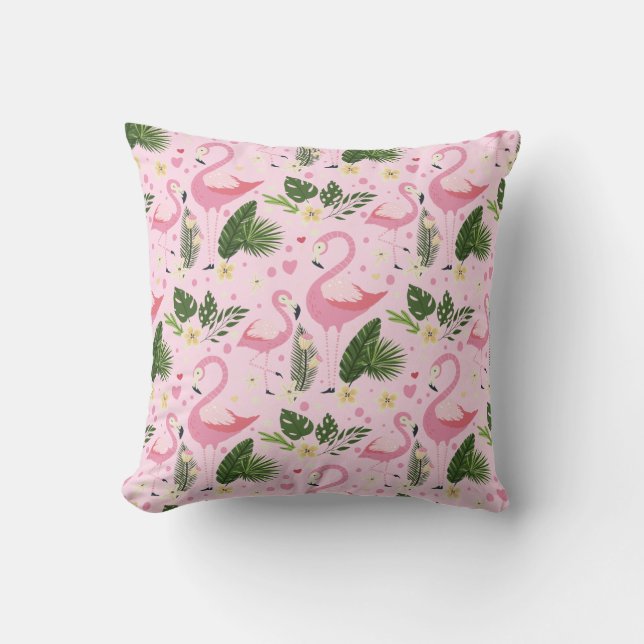 Almofada Coleção de Verão Flamingo Um Design 8 (Frente)