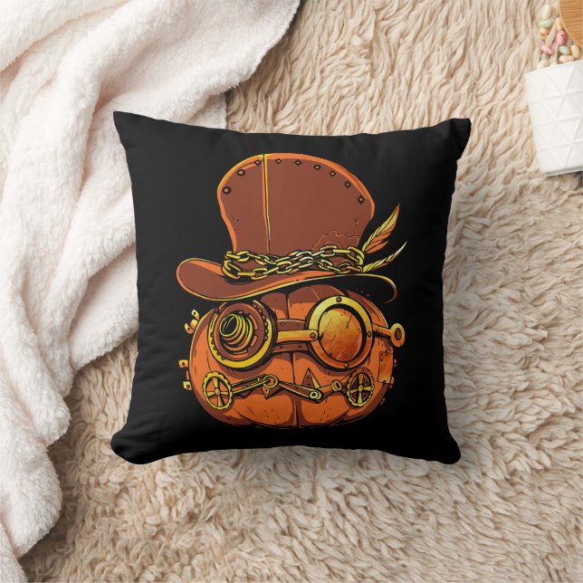 Almofada Coleção Steampumpkin de Halloween Vitoriano (Cobertor)