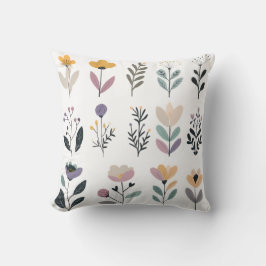 Almofada Coleta С de flores vetoras