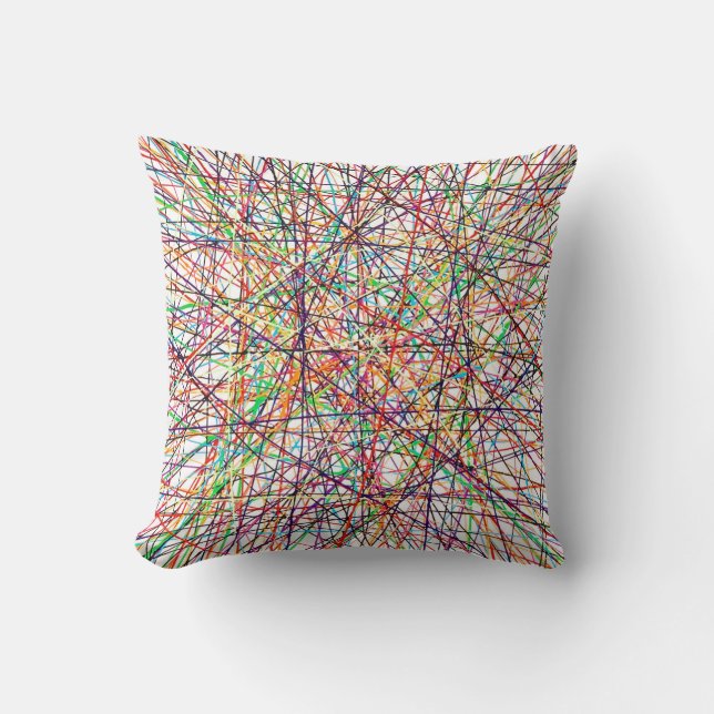 Almofada Colher os Sticks 16 x 16 Poly Travesseiro decorati (Frente)