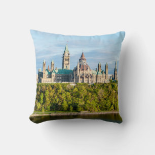 Almofada Colina do Parlamento em Otava - Ontário, Canadá