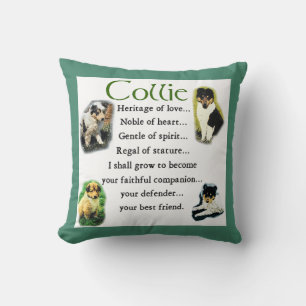 Almofada Collie Puppy Heritage of Love
