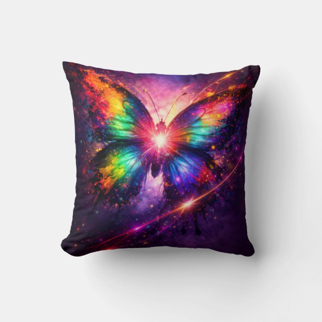 Almofada Color Burst Butterfly (Frente)