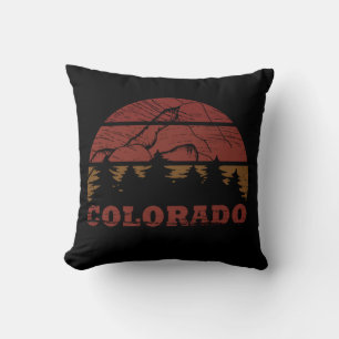 Almofada coloração do estado do Colorado