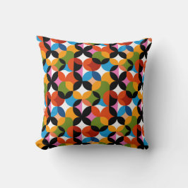Almofada Colorful Abstract Pattern RETRO Mid Century Modern