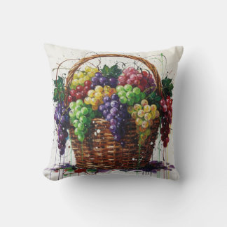 Almofada Colorful Grapes Basket