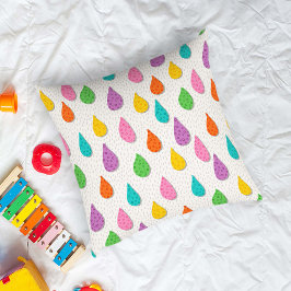 Almofada Colorful Raindrops