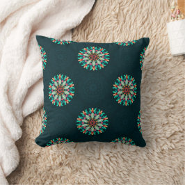 Almofada Colorida Travesseiro decorativo Mandala