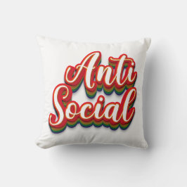 Almofada Colorido Anti-Social