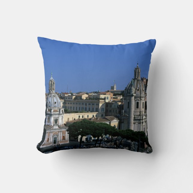 Almofada Coluna de Trajan Roma Itália (Frente)