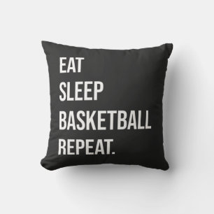 Almofada Coma o basquete de sono.