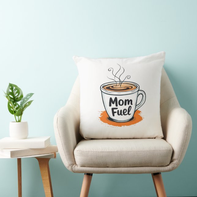Almofada Combustível da mamãe | Oferta de Mães de café | Di (Cadeira)