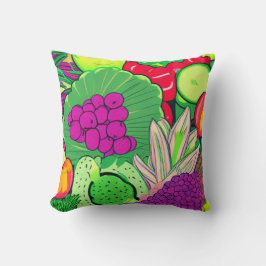 Almofada Comida como coleção de medicamentos