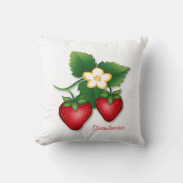 Almofada Comida moderna Art Strawberry Home Decor
