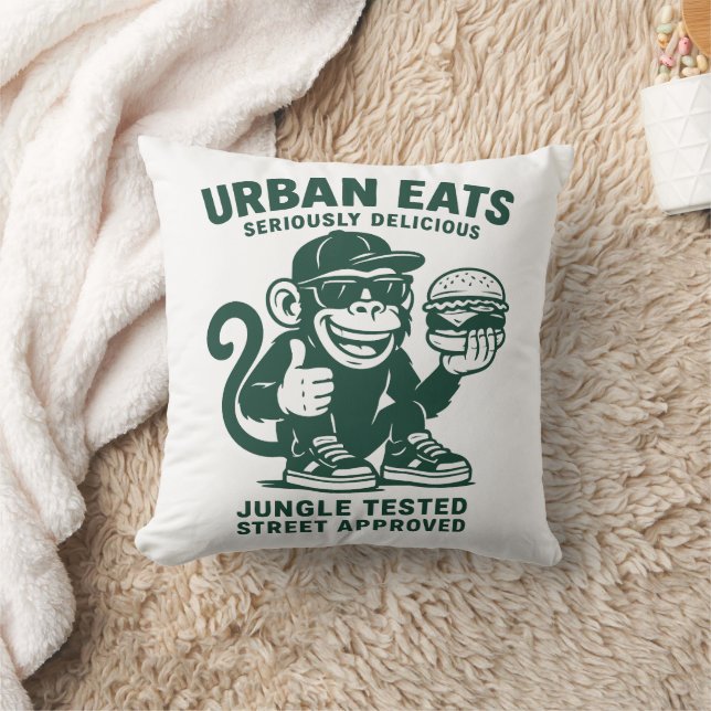 Almofada Comida Urbana (Cobertor)