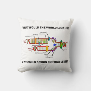 Almofada Como Seria O Mundo Design Nossos Genes?