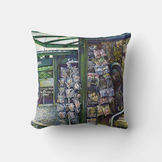 Almofada Como Uma Imagem É Inimaginativa? (Frente)