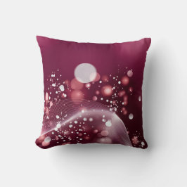 Almofada compact mirror Elegant Pink and White Design